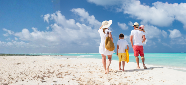 Banners home - familia playa